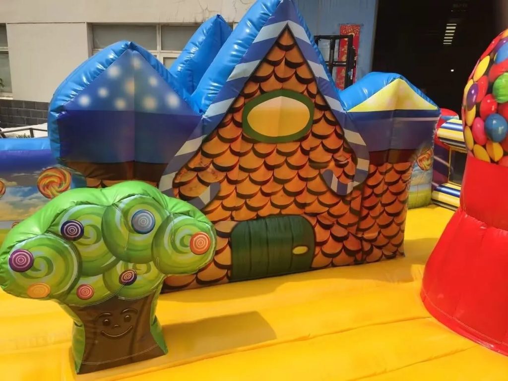 Woodland Forest Inflatable Bounce House